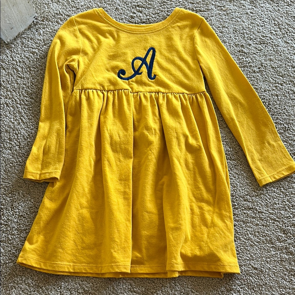 Monogrammed A Dress
